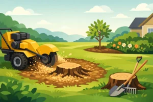 7 Stump Grinding Benefits for Your Yard