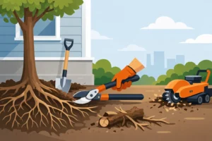 How to Remove Roots Near Foundation