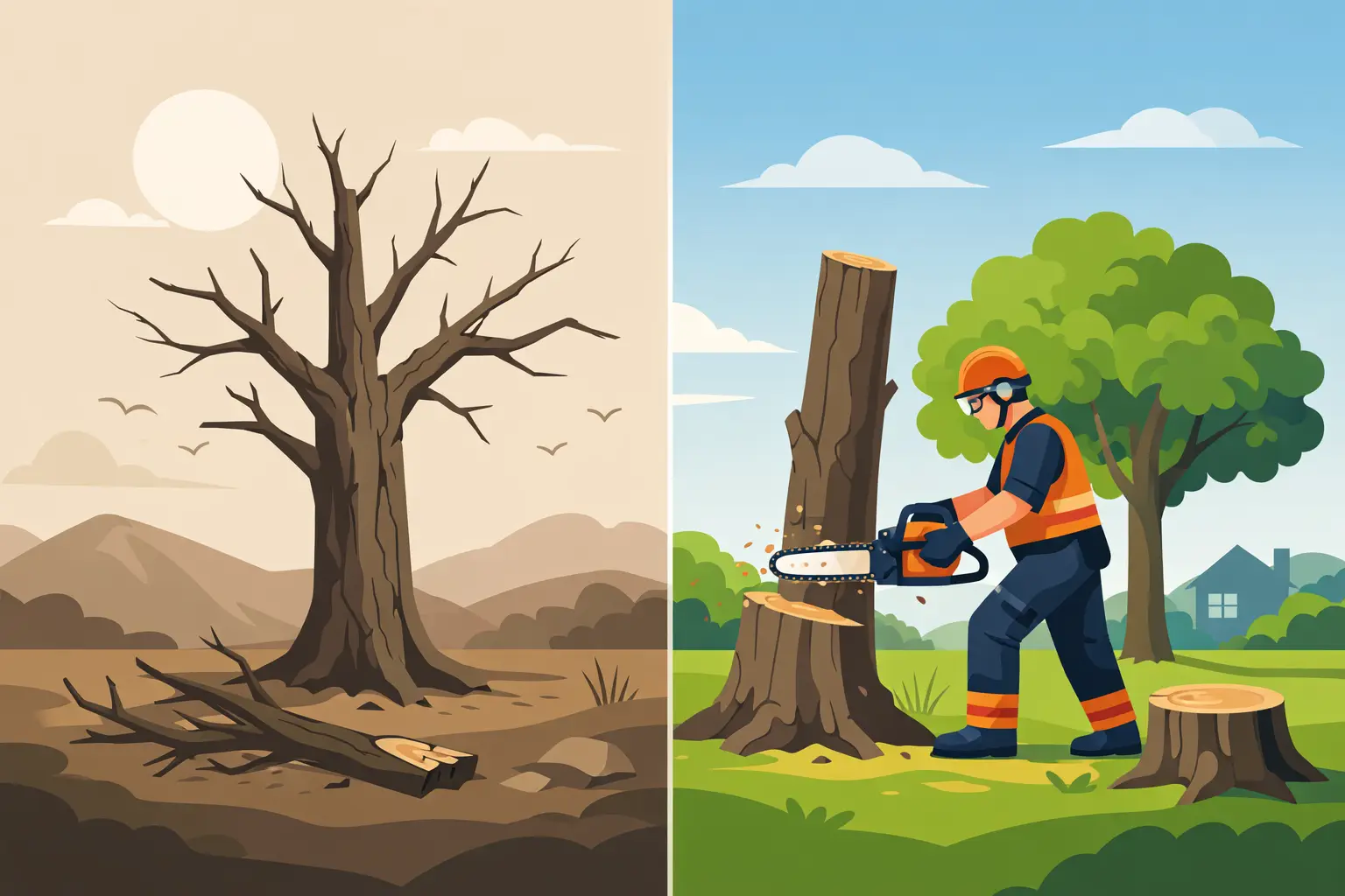 Should Dead Tree Be Removed Immediately?