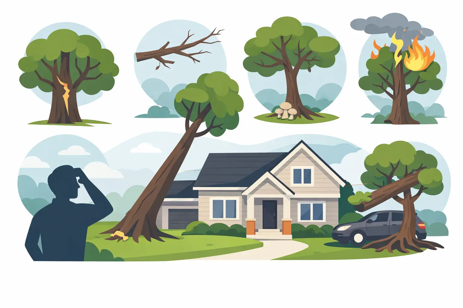 7 Top Tree Hazards Homeowners Miss