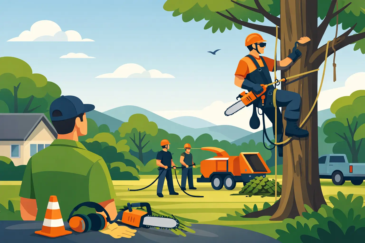 A Guide to Tree Work Safety for Property Owners