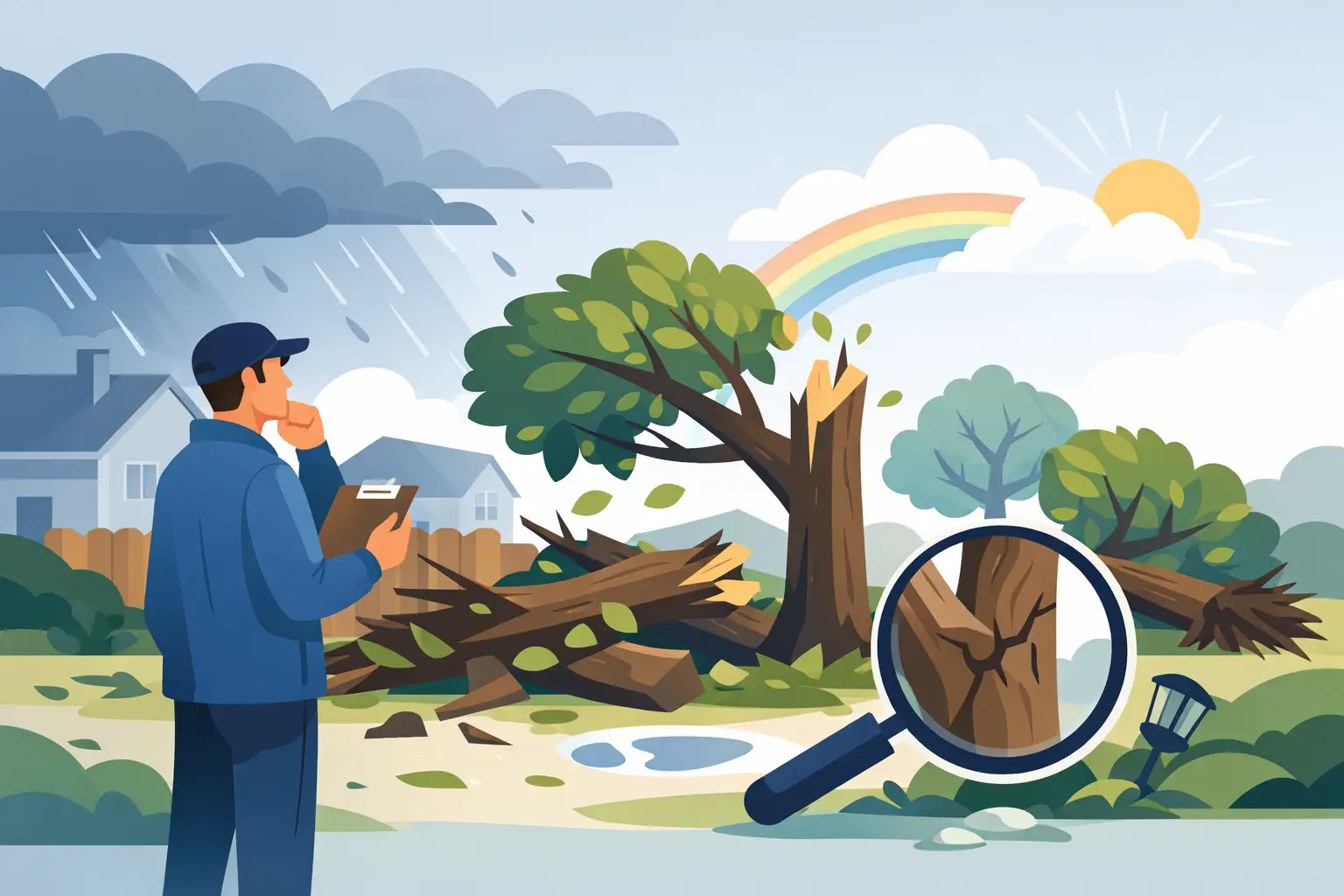 Homeowner’s Guide to Post Storm Tree Assessment