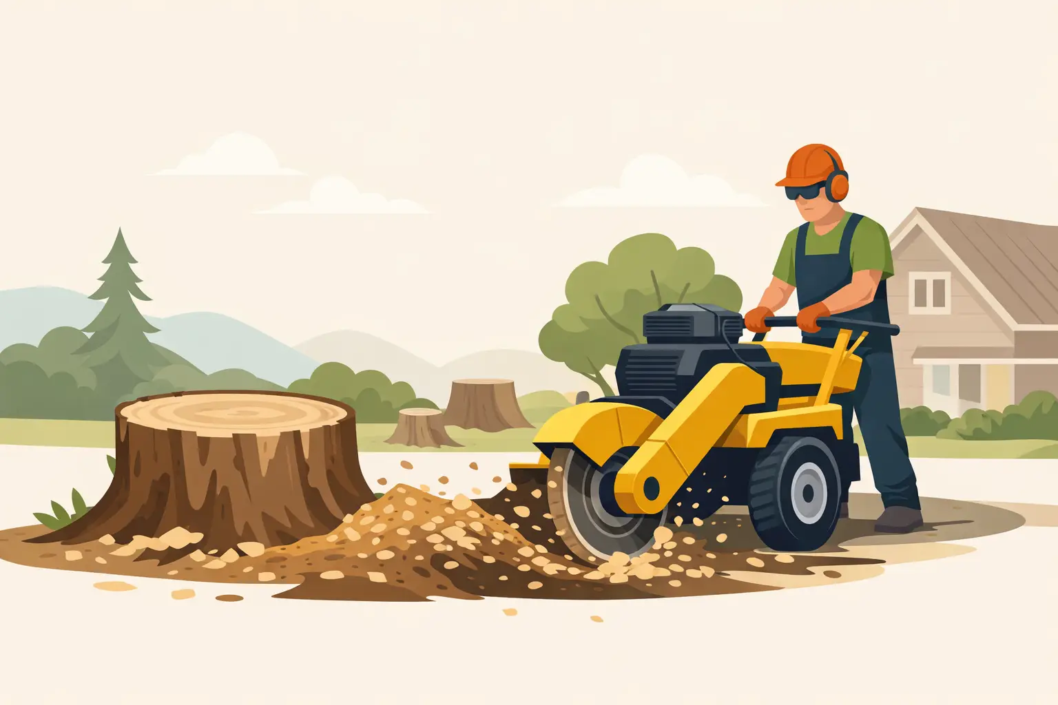 Stump Grinding Cost: What Homeowners Pay