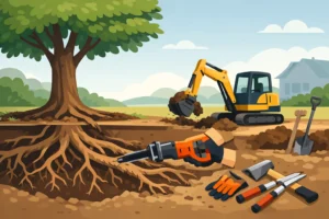 How to Remove Tree Roots Safely on Your Property