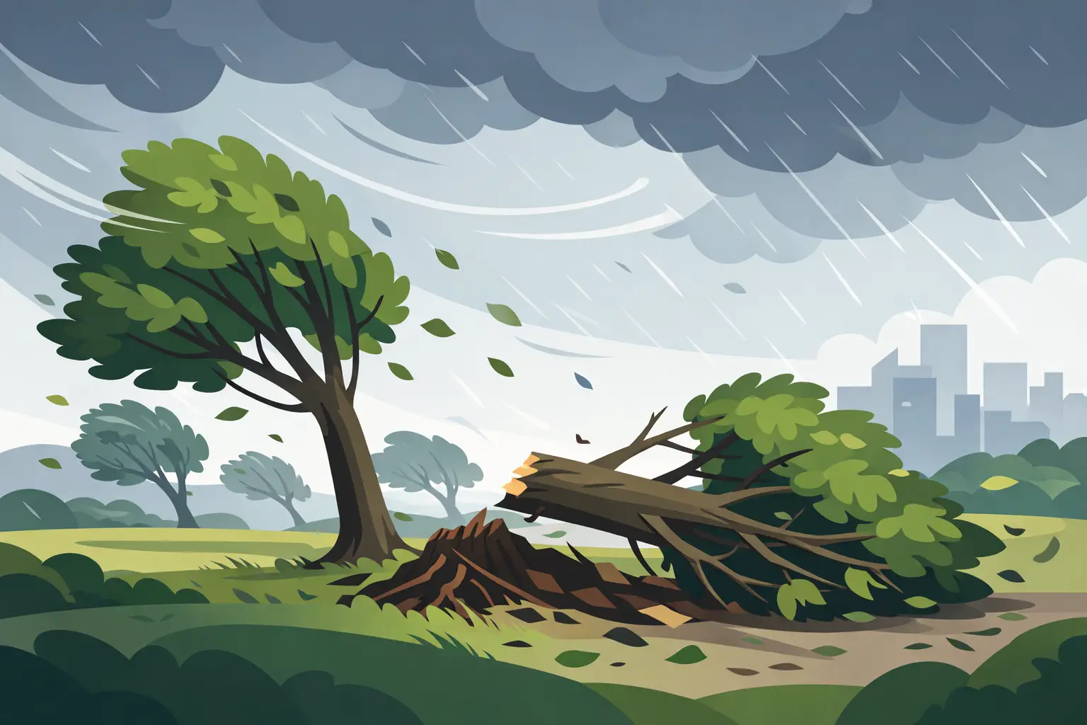 Reasons Trees Fail in Wind and What to Do