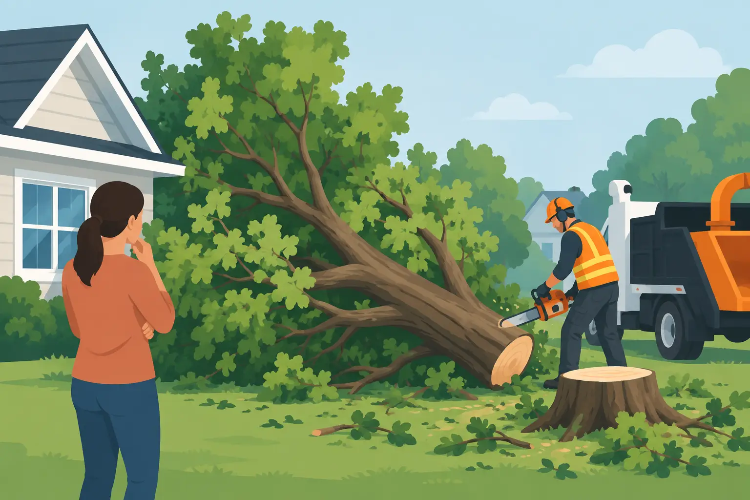 Guide to Emergency Tree Removal for Homeowners